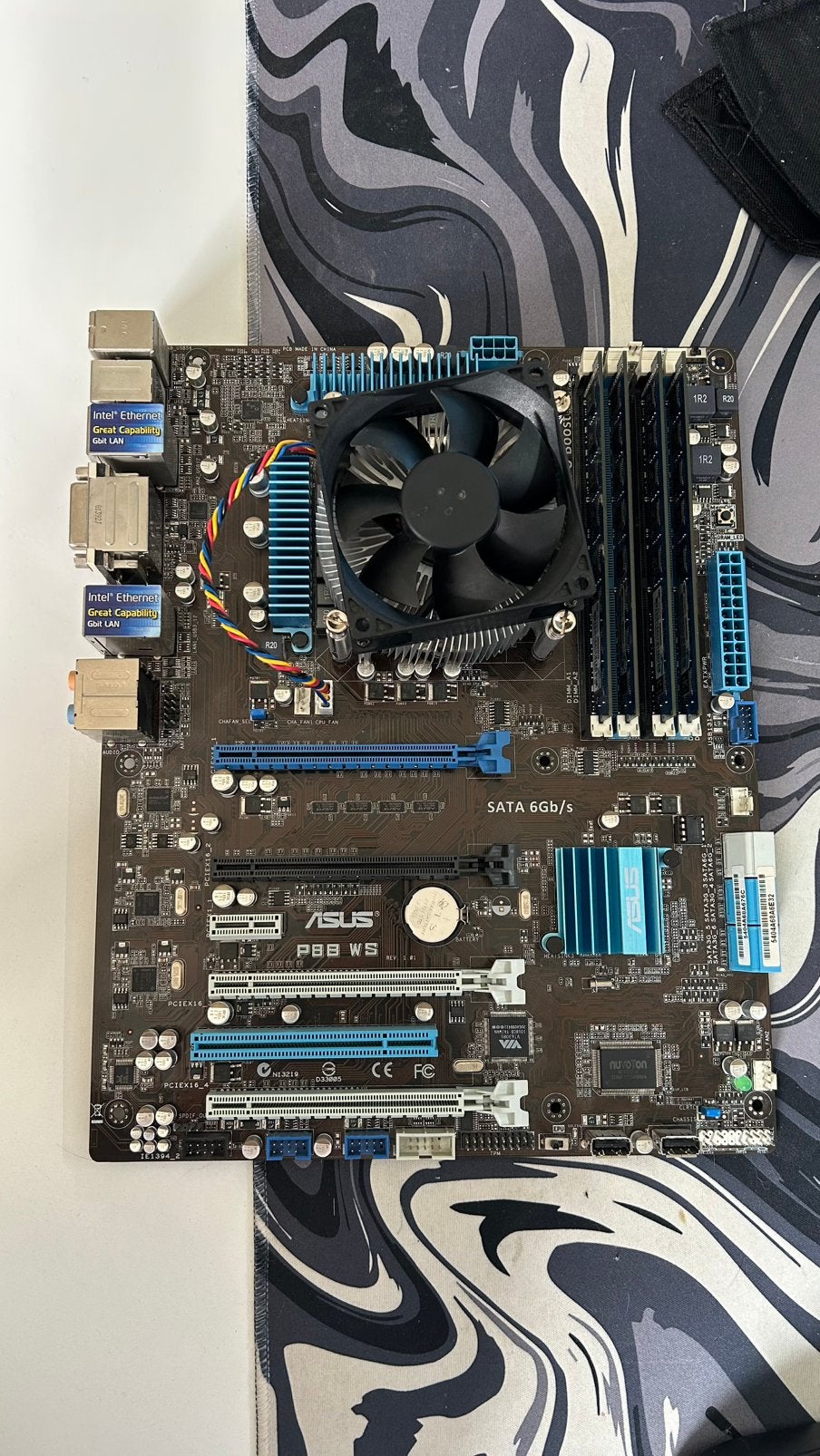 Asus moederbord + 16gb ram ddr3 + intel i7 3770K, Ophalen, Gebruikt, Intel, DDR3