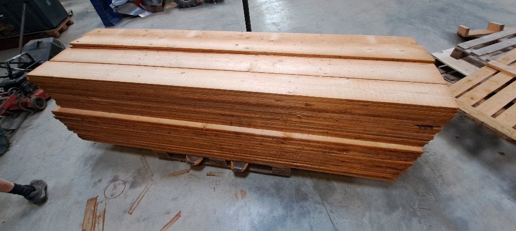 Planken vuren hout, Doe-het-zelf en Bouw, Hout en Planken, Minder dan 25 mm, Ophalen of Verzenden, Zo goed als nieuw, 250 tot 300 cm