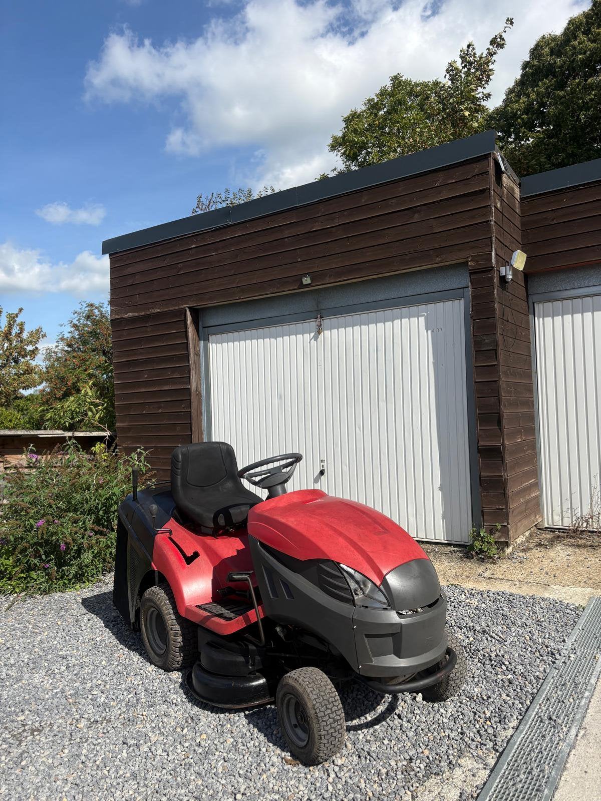 Tracteur tondeuse 13,5ch, Jardin & Terrasse, Enlèvement, Utilisé