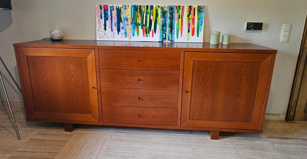 Barkast en dressoir vintage, Maison & Meubles, Armoires | Dressoirs, Enlèvement