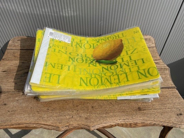 40 Pakketten met 2 placemats en 4 glazenonderzetters, Ophalen, Nieuw