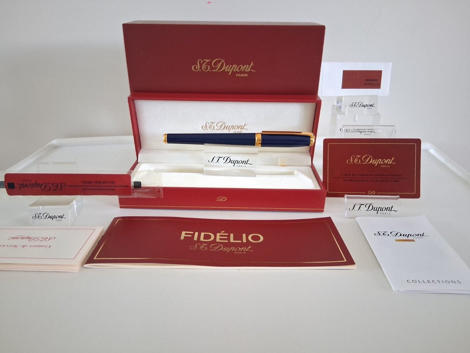Dupont Balpen FIDELO Kleur BLAUW   NIEUW, Overige merken, Balpen, Nieuw, Ophalen of Verzenden