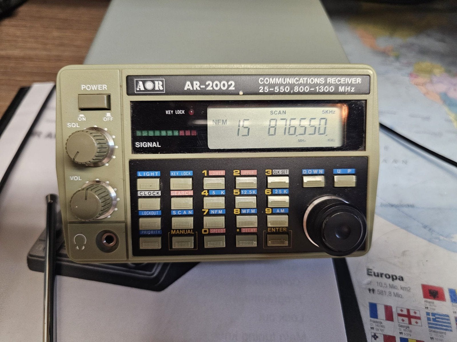 avr. mars 2002, Enlèvement ou Envoi, Utilisé, Récepteur