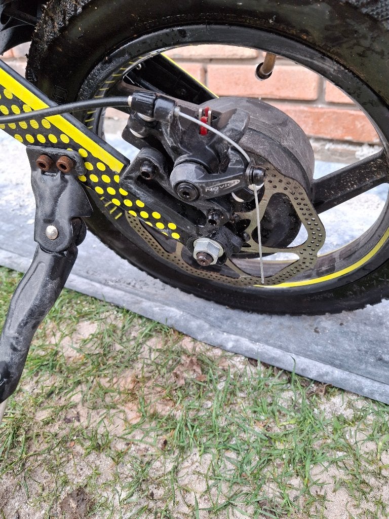 E vouw scooter 25km,voor bv camping, Aan zee