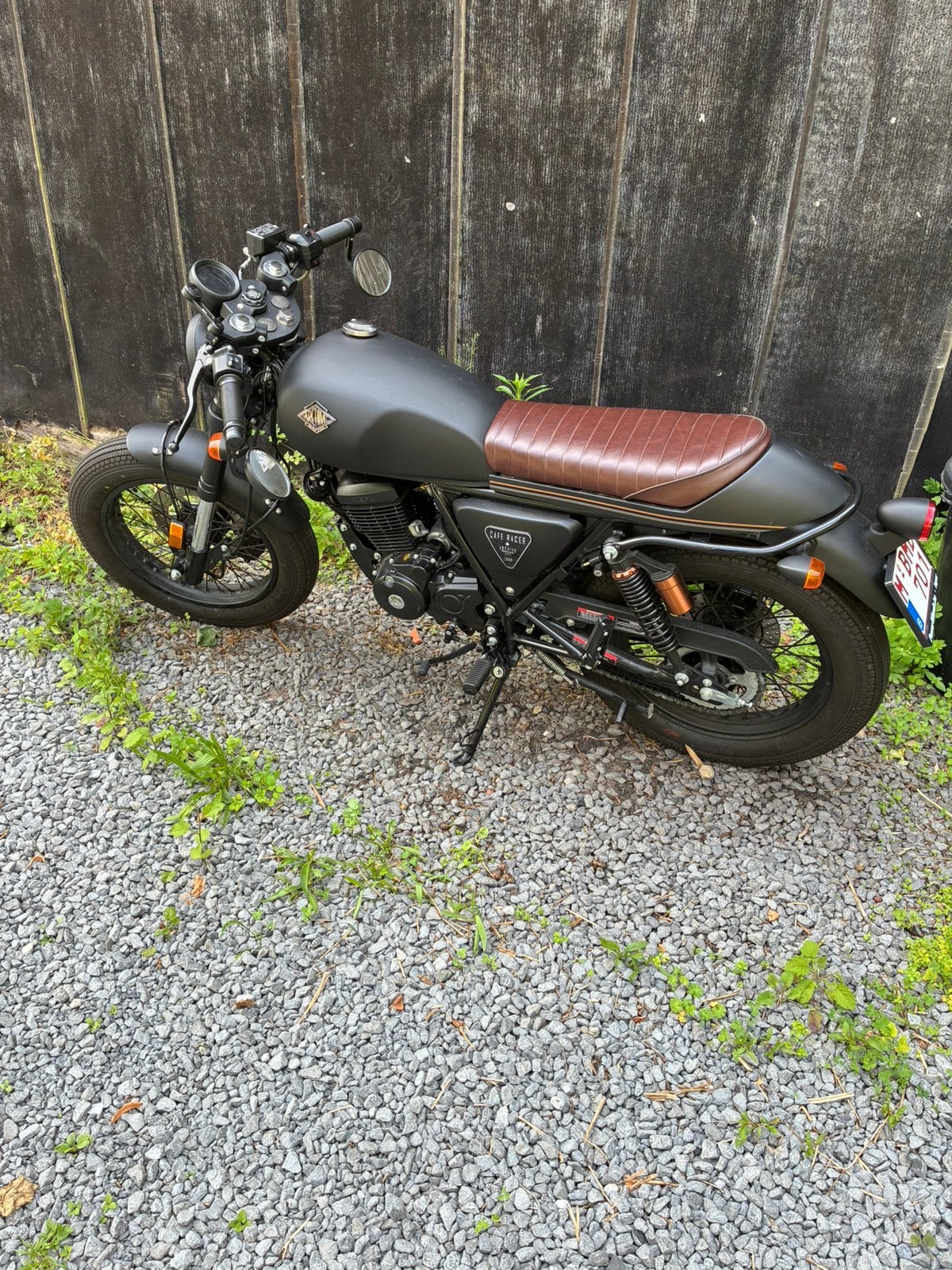 Archive Café Racer 125cc, 125 cm³, 5 vitesses, Comme neuf, Enlèvement