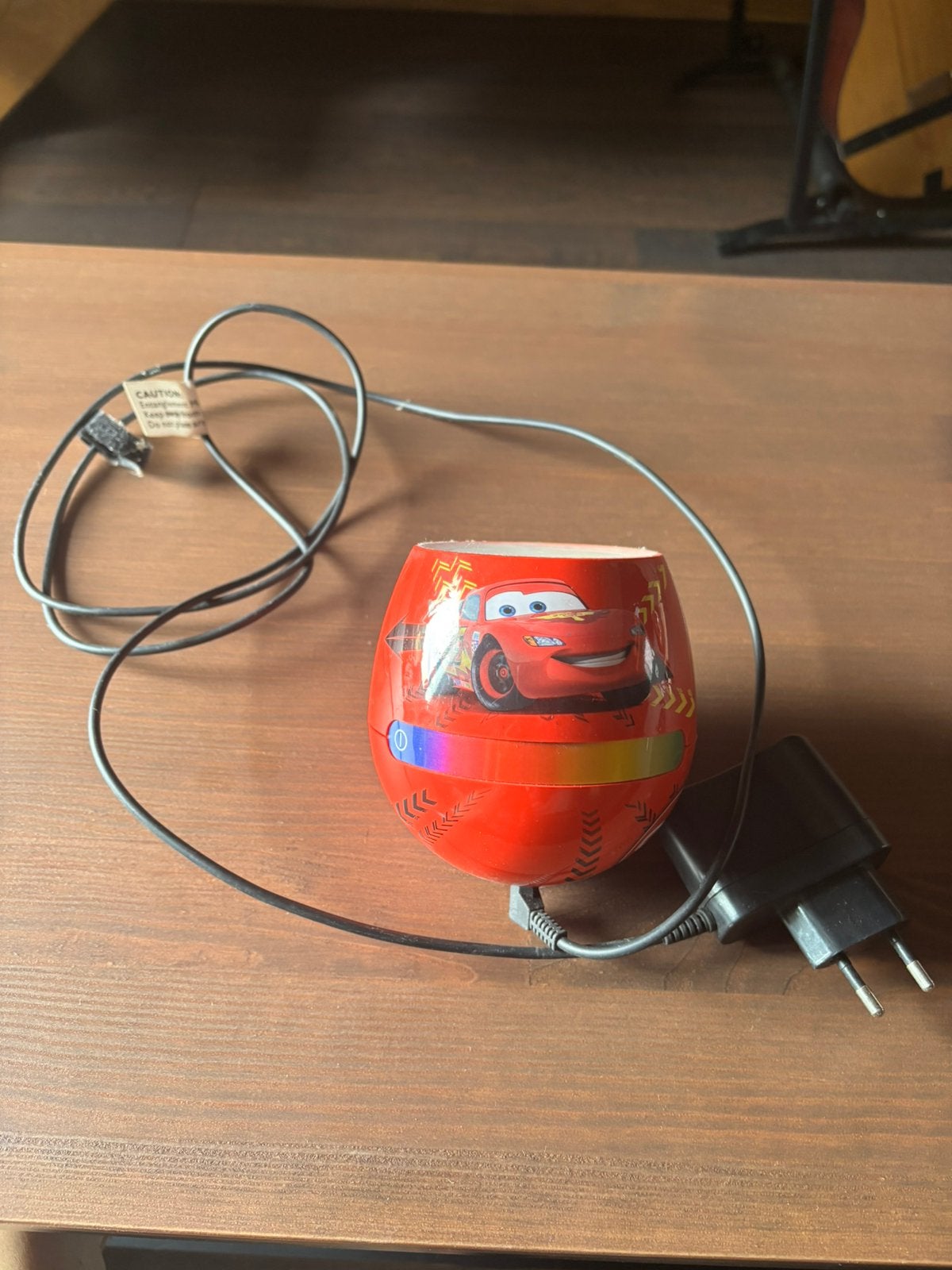 Didnez Cars FlashMcQueen nachtlampje, Ophalen of Verzenden, Zo goed als nieuw