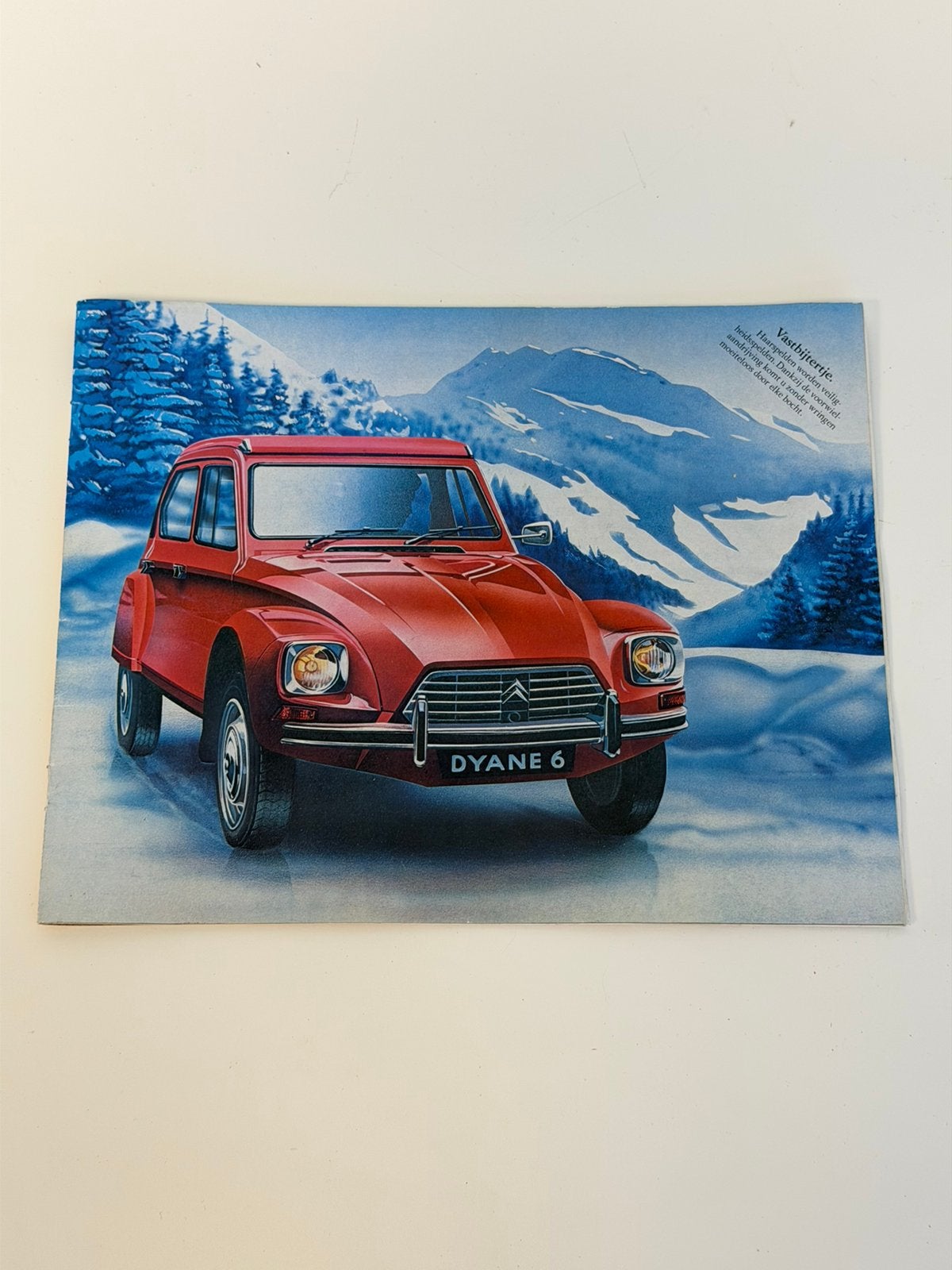 Vintage Citroën Brochure 2CV Dyane Méhari Ami Nederlands, Ophalen of Verzenden