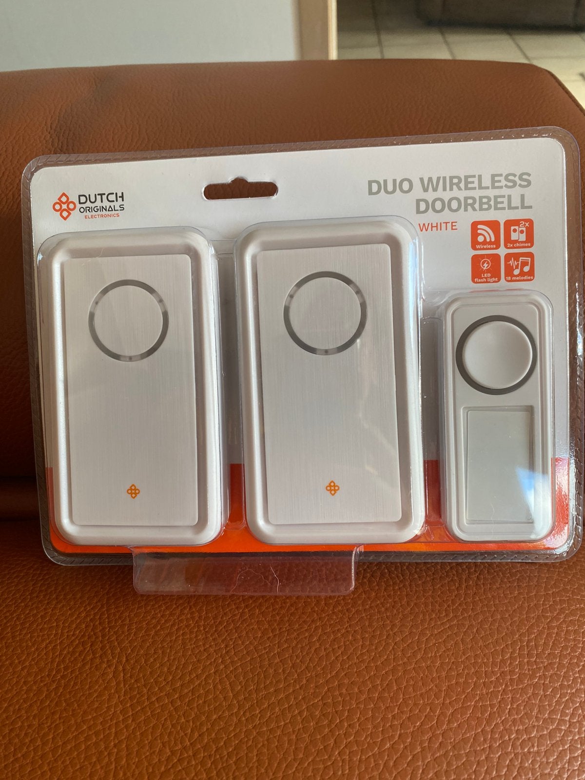 Sonnette sans fil neuve dutch, Maison & Meubles, Enlèvement, Neuf, Sans fil