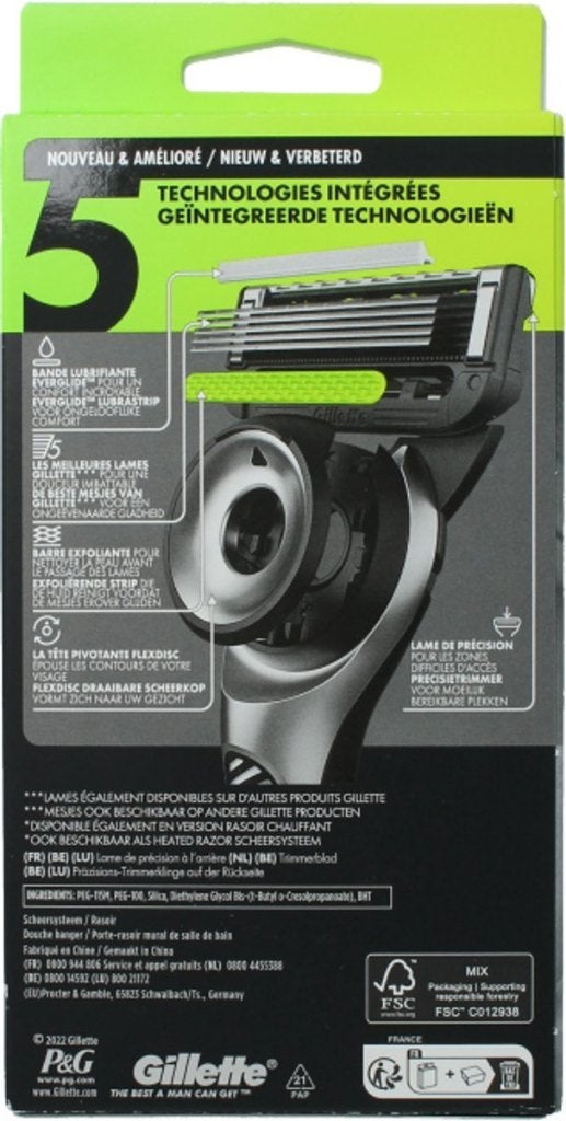 Gillette Labs scheersysteem met hanger + 1 mesje 1 Stuks, Ophalen of Verzenden, Nieuw, Gehele gezicht, Verzorging