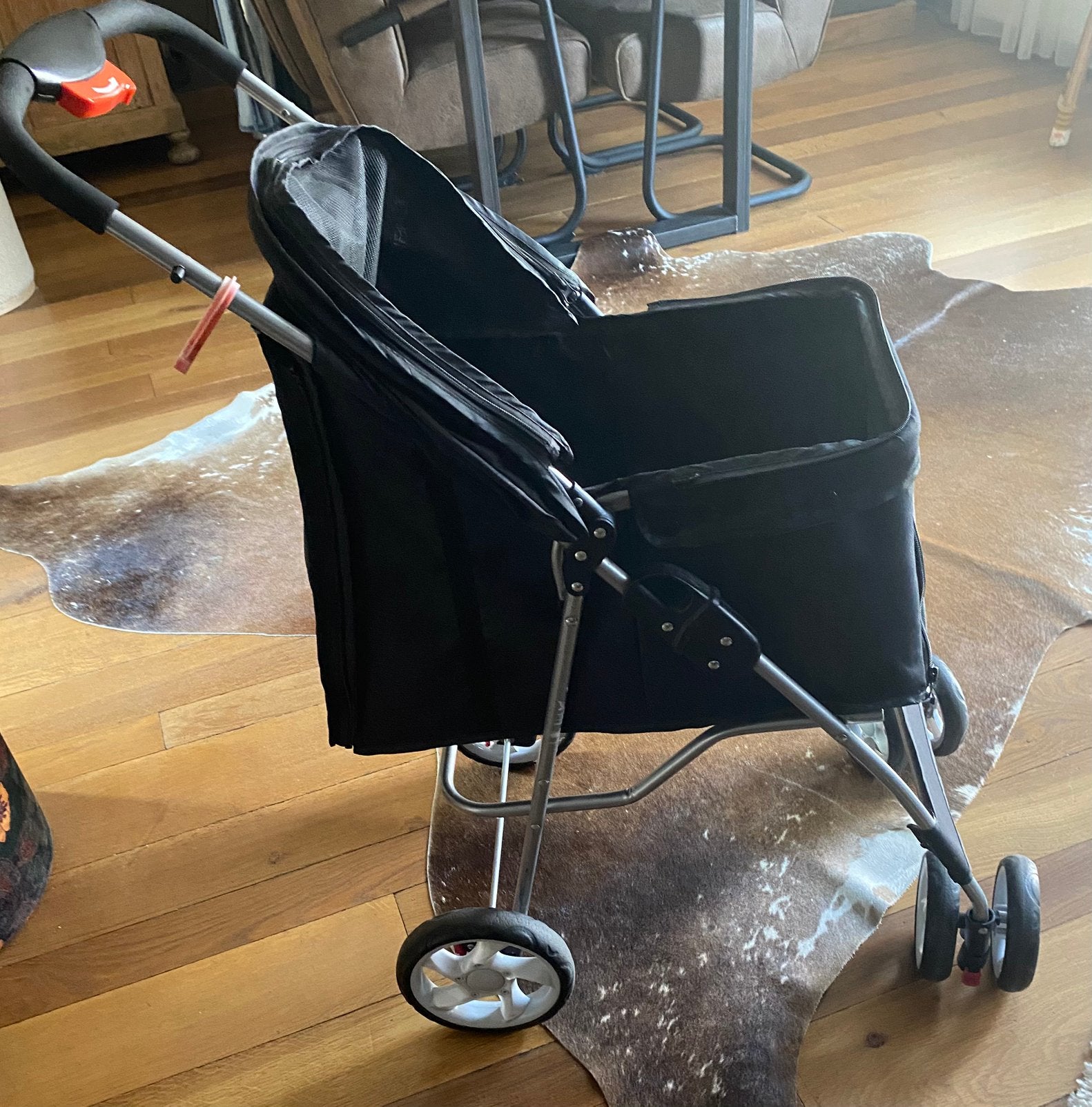 Cabino hondenbuggy zwart, Dieren en Toebehoren, Ophalen, Gebruikt, Hondenbuggy