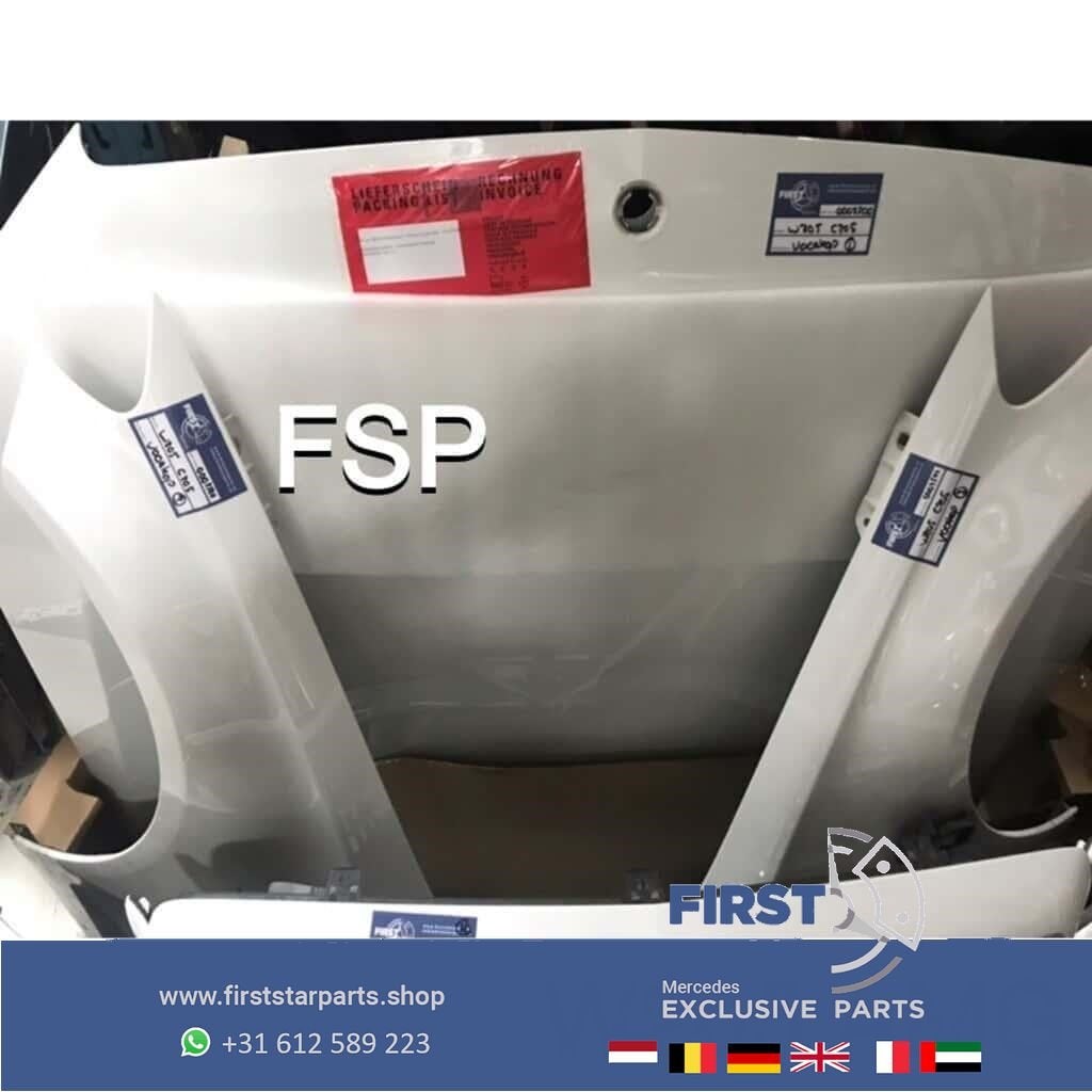 W205 C205 C43 AMG VOORKOP onderdelen Mercedes C Klasse WIT F, Auto-onderdelen, Gebruikt, -, Voor, Ophalen of Verzenden