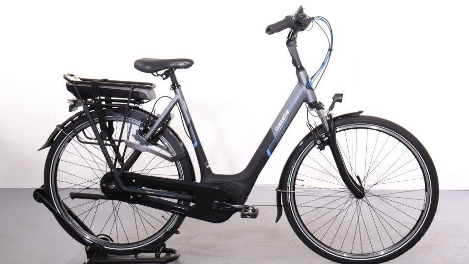 Damesfiets Gazelle Orange C330 HMB (nieuwe motor), Vitesses, Frein sur jante, Comme neuf, Enlèvement