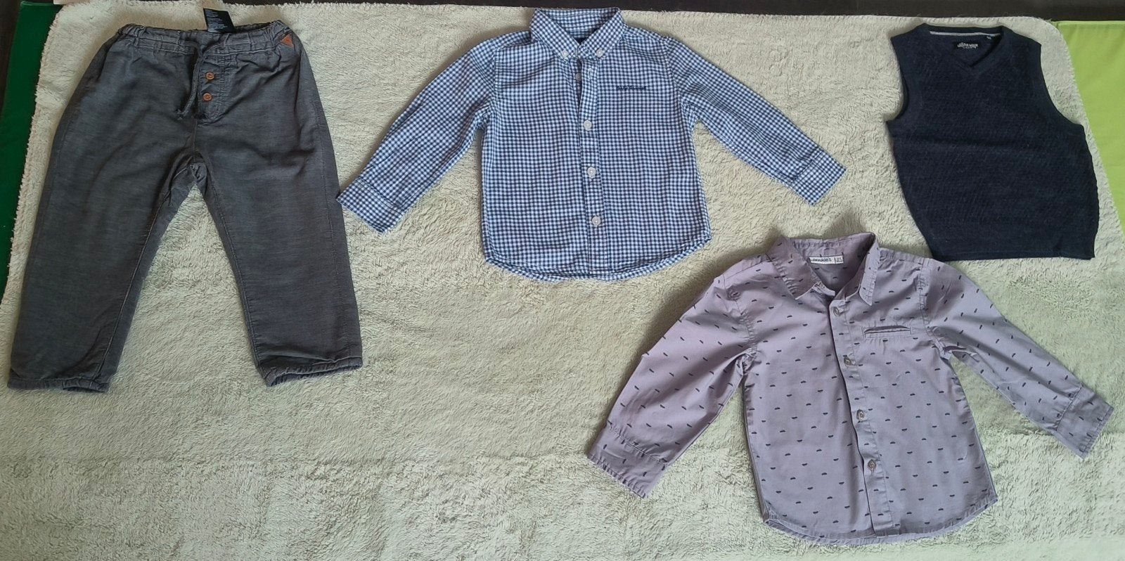 hemden noukie's urban waves en h&m herfst winter kerst 92, Broek, H&M, Ophalen of Verzenden, Zo goed als nieuw