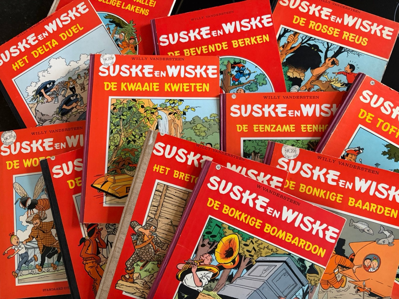 Suske en Wiske strips, Ophalen, Zo goed als nieuw