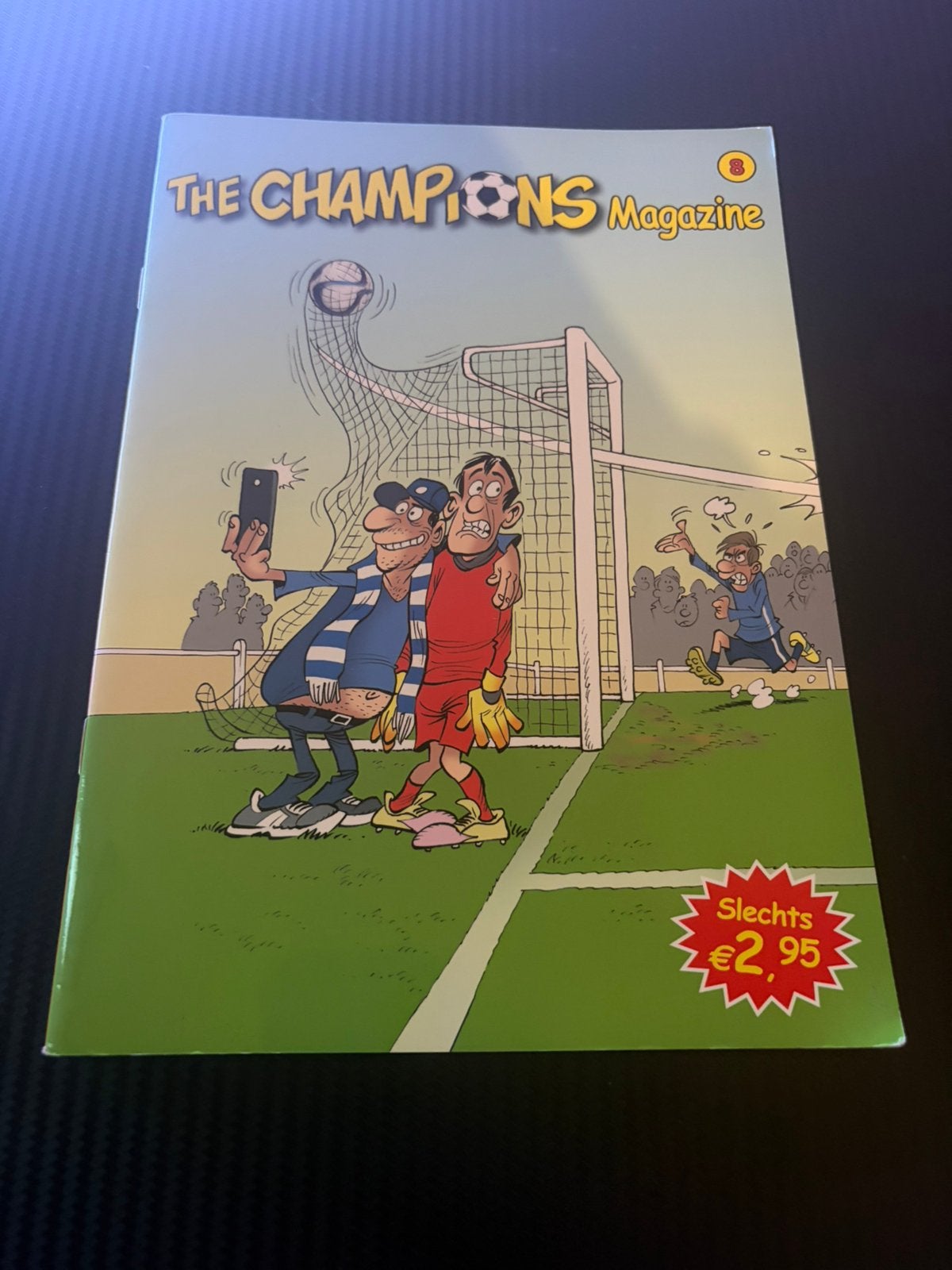 The Champions Magazine nr. 8, 9 en 10 – voetbalstrips, Boeken, Eén stripboek, Ophalen of Verzenden, Zo goed als nieuw