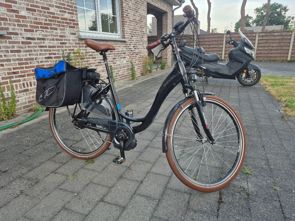Etiquette Riese & Muller Swing Blue en très bon état, Vélos & Vélomoteurs, Accès (extra) bas, Autres marques, Enlèvement, Utilisé