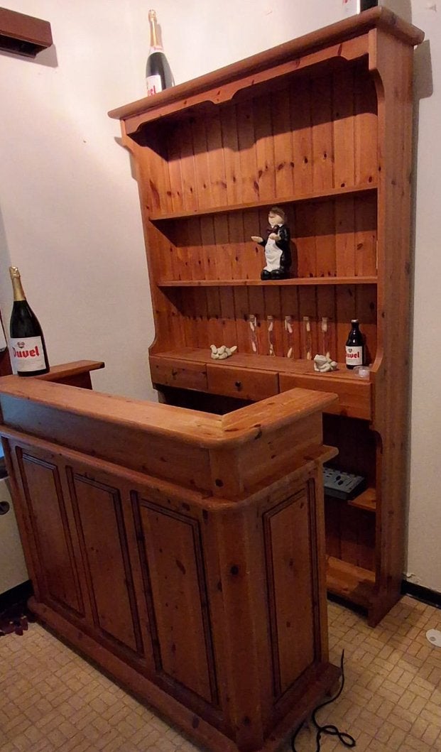 Bar en bar kast, Ophalen, Gebruikt