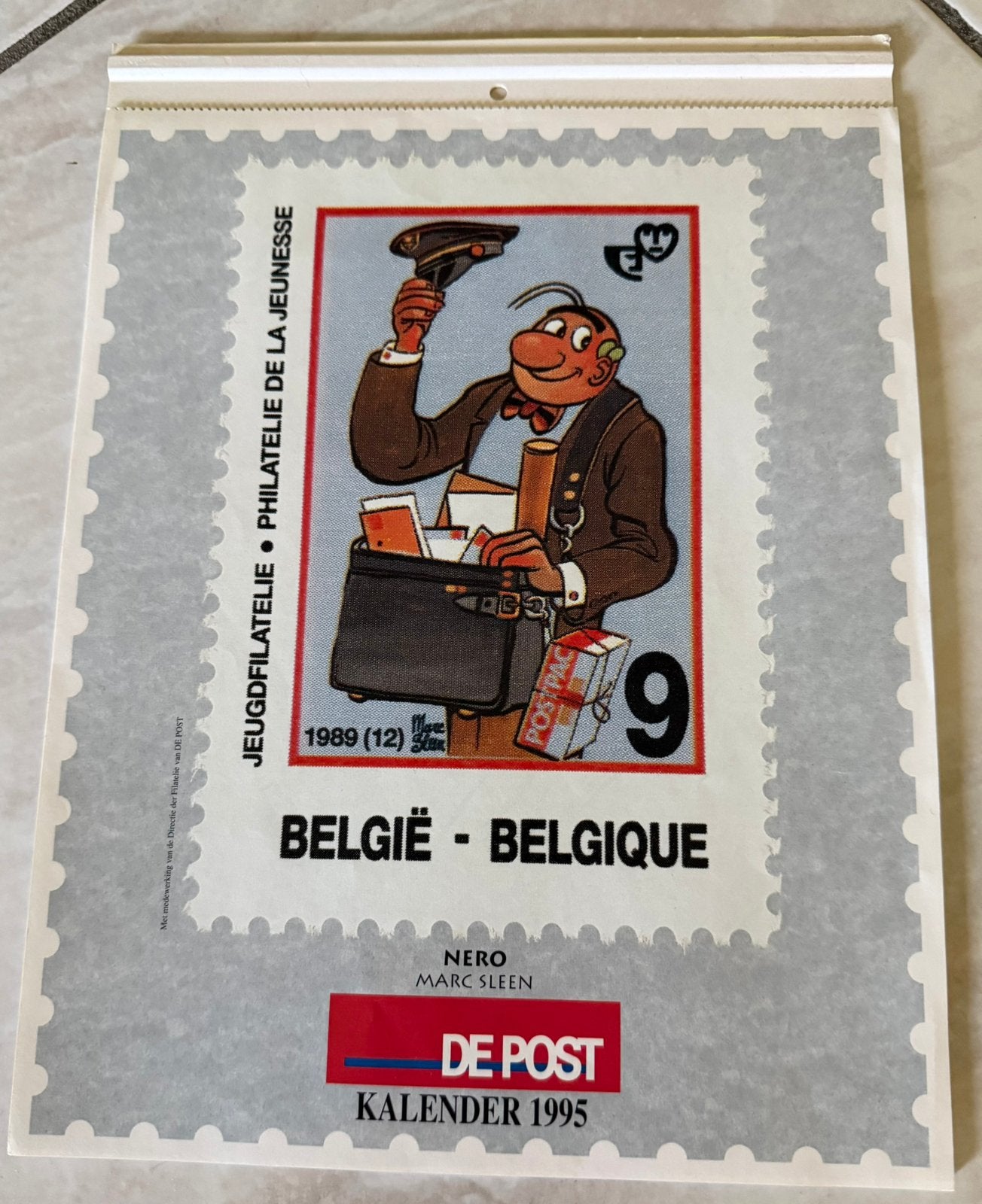 Personnages de dessins animés The Post Calendar 1995, Enlèvement ou Envoi