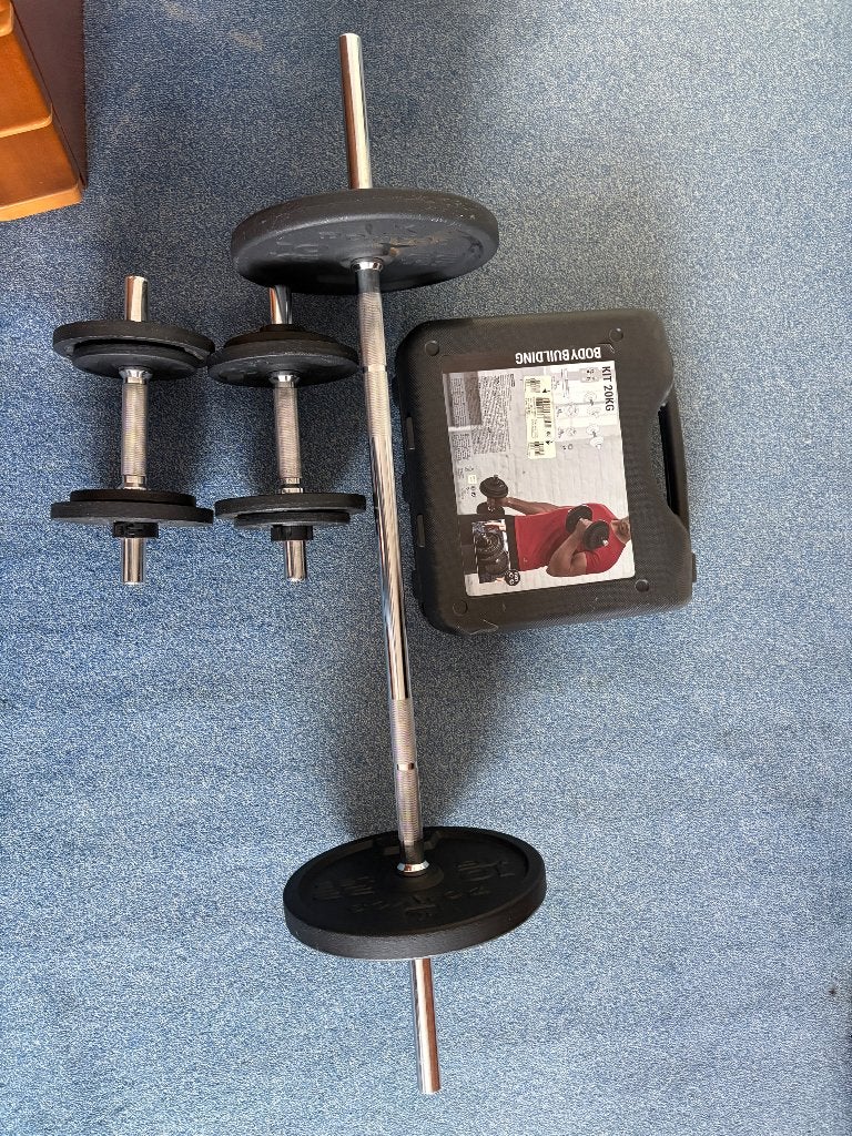Halter gewichten, Ophalen, Zo goed als nieuw, Armen, Dumbbell