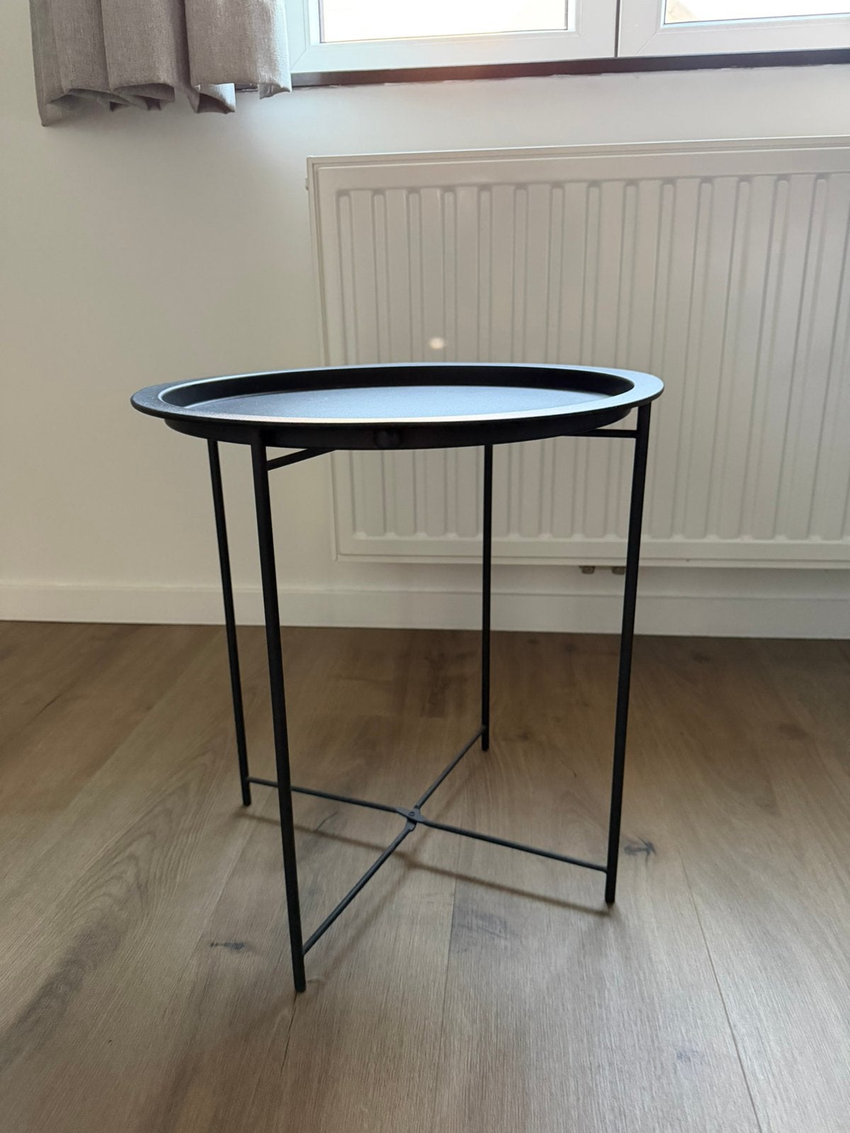 Bijzettafel zwart, Enlèvement, Comme neuf