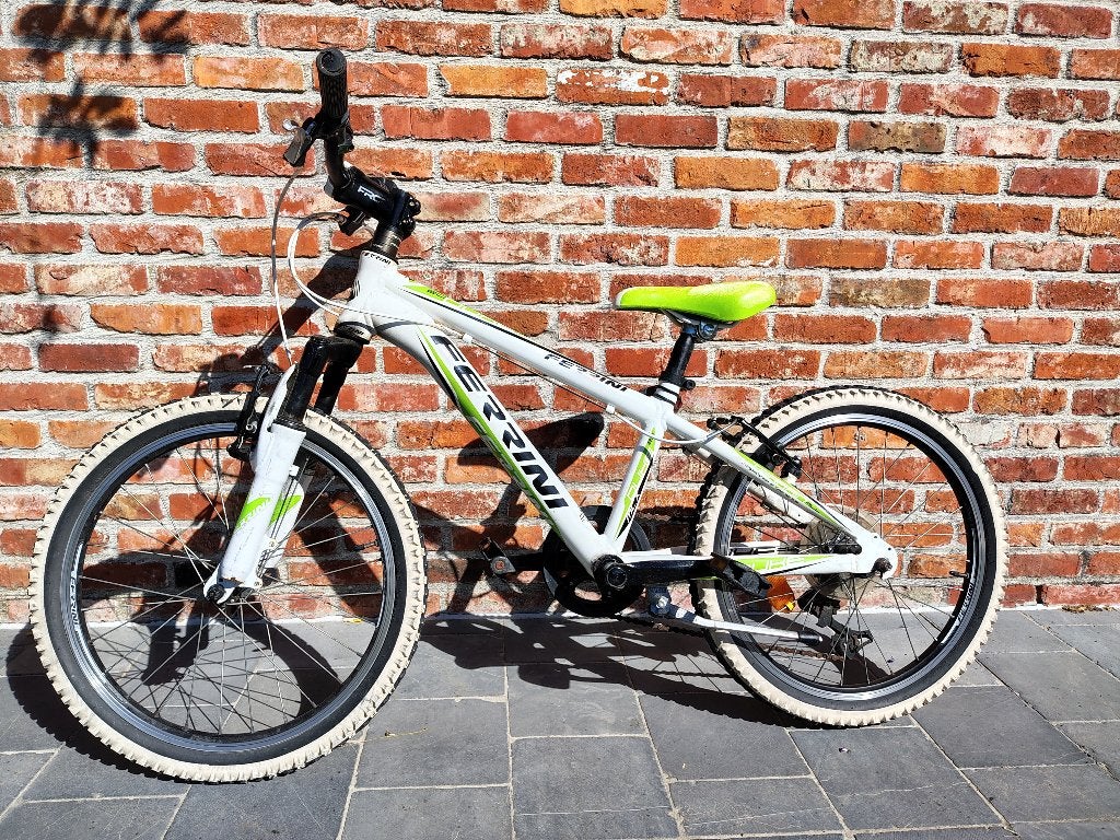 Mountainbike/fiets voor 6-8 jaar, Ophalen, Gebruikt, Velgrem, Aluminium