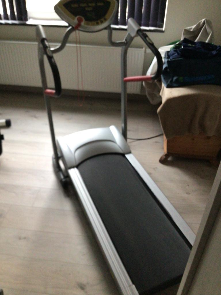 Loopband, Sport en Fitness, Fitnessapparatuur, Ophalen, Gebruikt, Metaal, Loopband