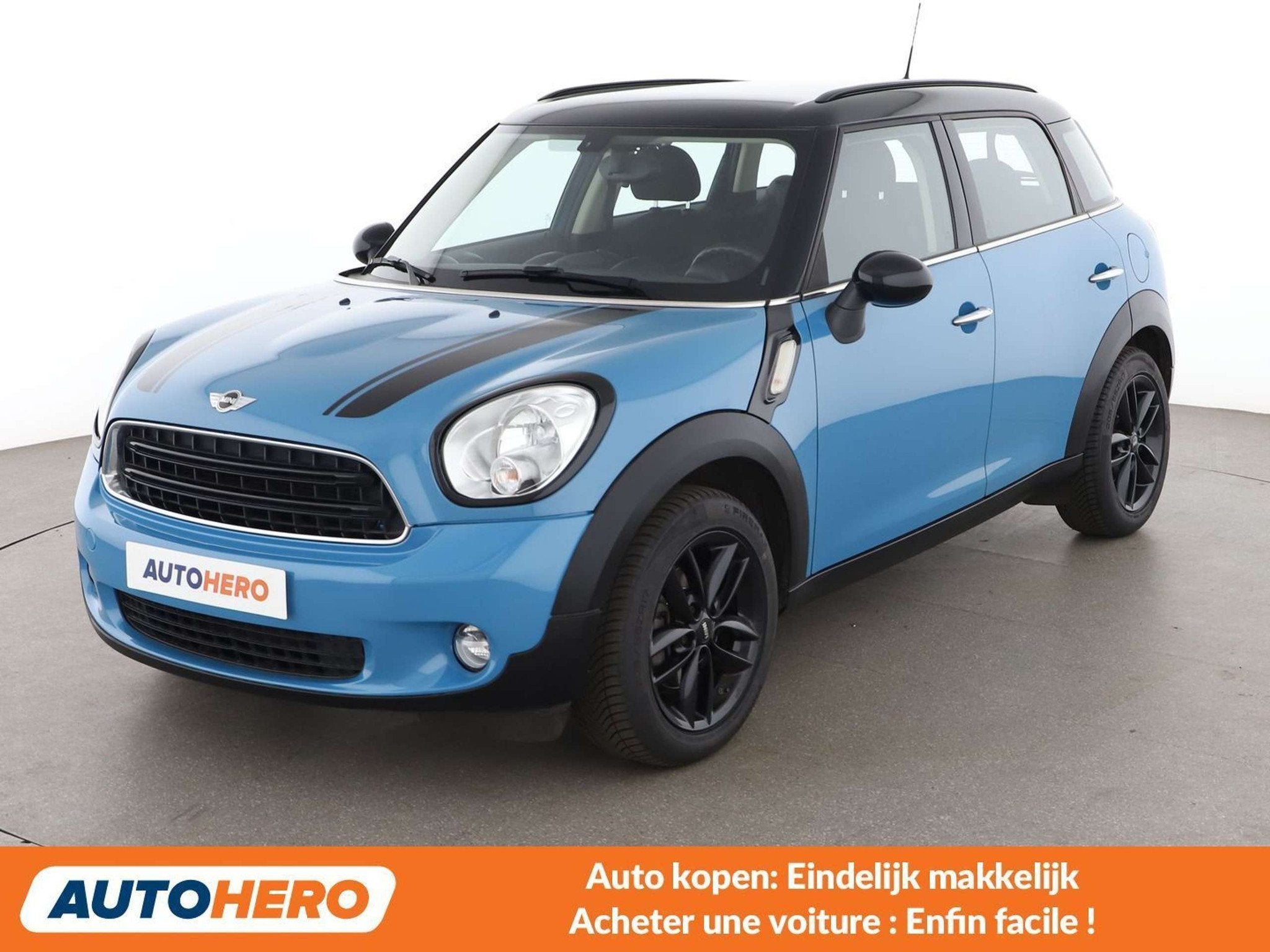 MINI Cooper Countryman Cooper (bj 2016), Auto's, Mini, Gebruikt, Countryman, Blauw, USB