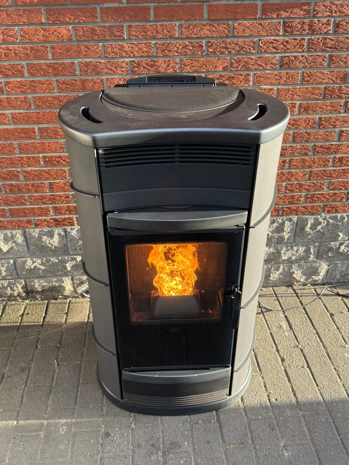 Pelletkachel edilkamin story 13.2kw gratis levering !, Ophalen, Elektrisch, Zo goed als nieuw, Pelletkachel