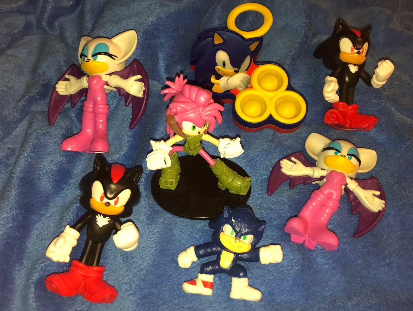 Sonic The Hedgehog-figuren, Gebruikt