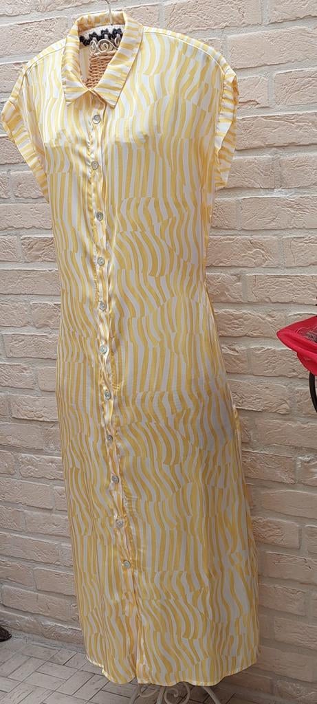 Lang kleedje maat 40 lola liza, Kleding | Dames, Maat 38/40 (M), Lola & Liza, Geel, Ophalen of Verzenden
