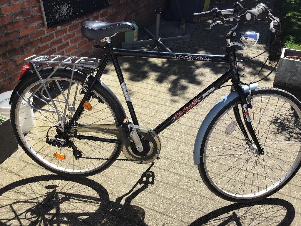 herenfiets, Gebruikt, Velgrem, Versnellingen, Ophalen