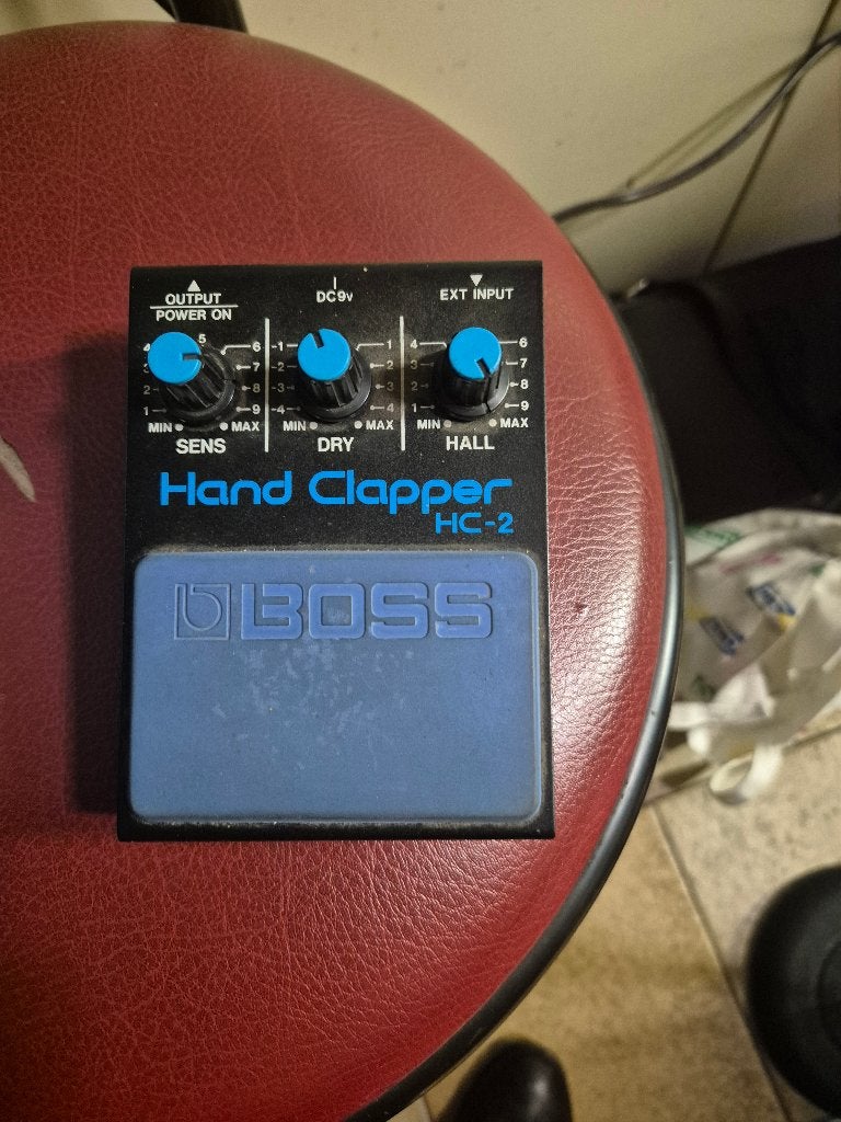 Boss HC-2 handklepel, Muziek en Instrumenten, Ophalen of Verzenden, Gebruikt, Overige typen