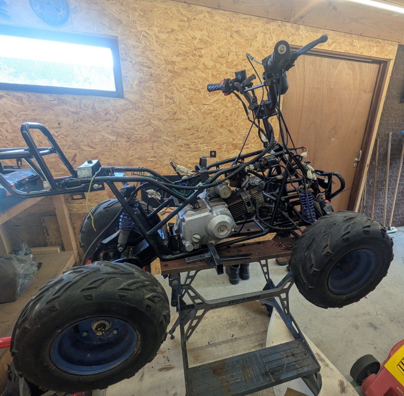 110cc quad, Enlèvement