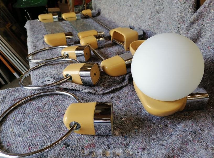 vintage Luigi Colani badkamer accessoires begin 80er, Enlèvement, Maison et Meubles