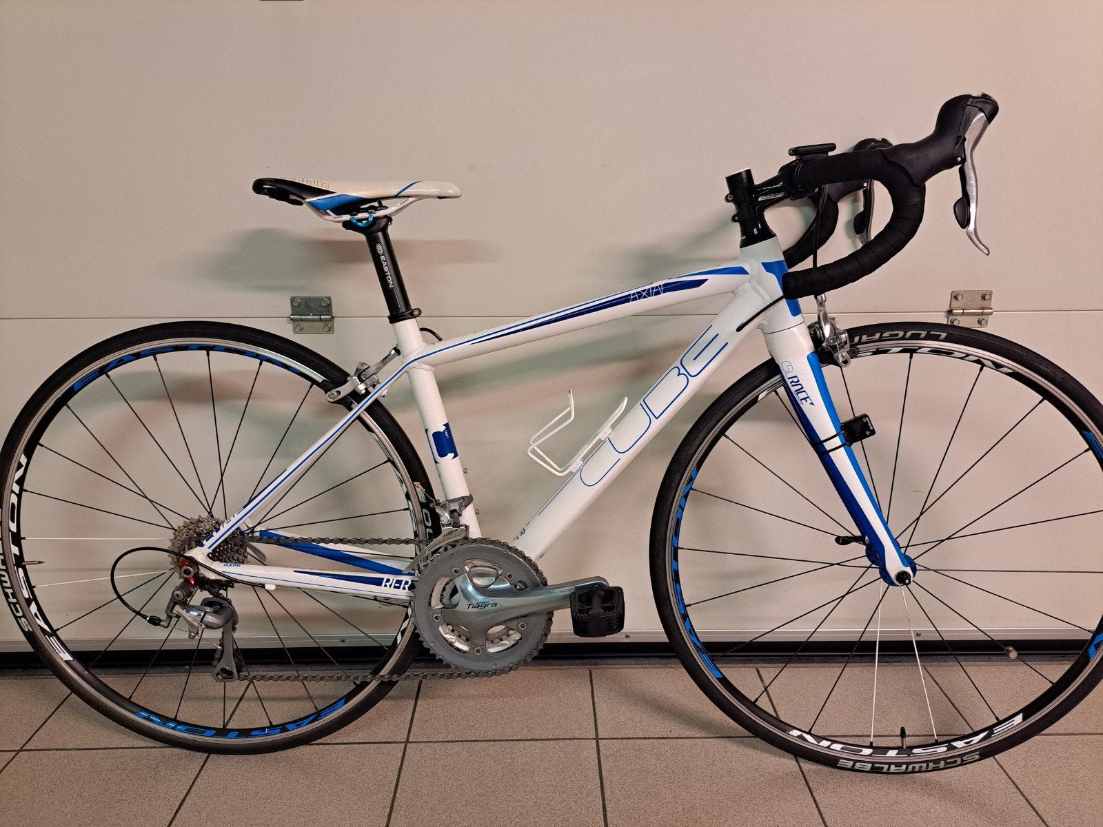 Koersfiets dames Cube Dames jongens racefiets xxs / xs 47, Fietsen en Brommers, Ophalen, 28 inch, Velgrem, Zo goed als nieuw