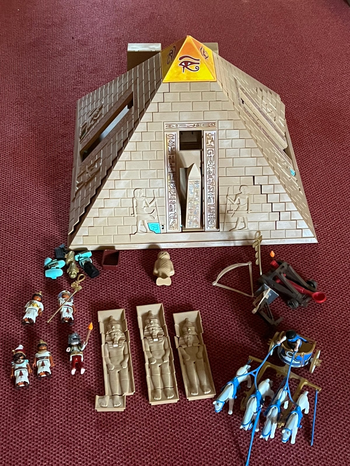 Playmobil piramide + extra, Ophalen, Zo goed als nieuw, Complete set