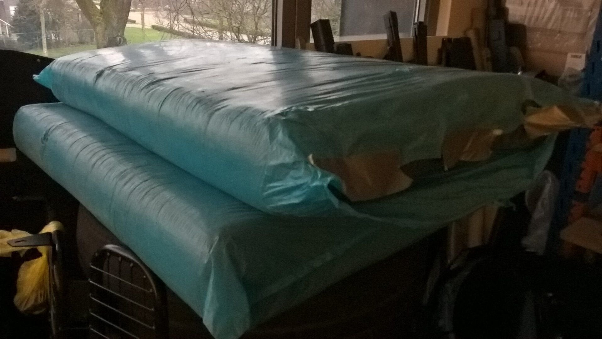 Camper matras 2 delen, Caravans en Kamperen, Ophalen, -, -, Nieuw