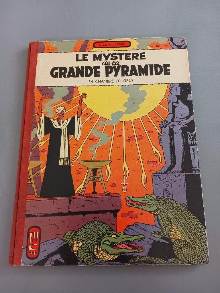 Blake et Mortimer Le Mystère de la Grande Pyramide 2 HC 1959, Livres, Enlèvement ou Envoi
