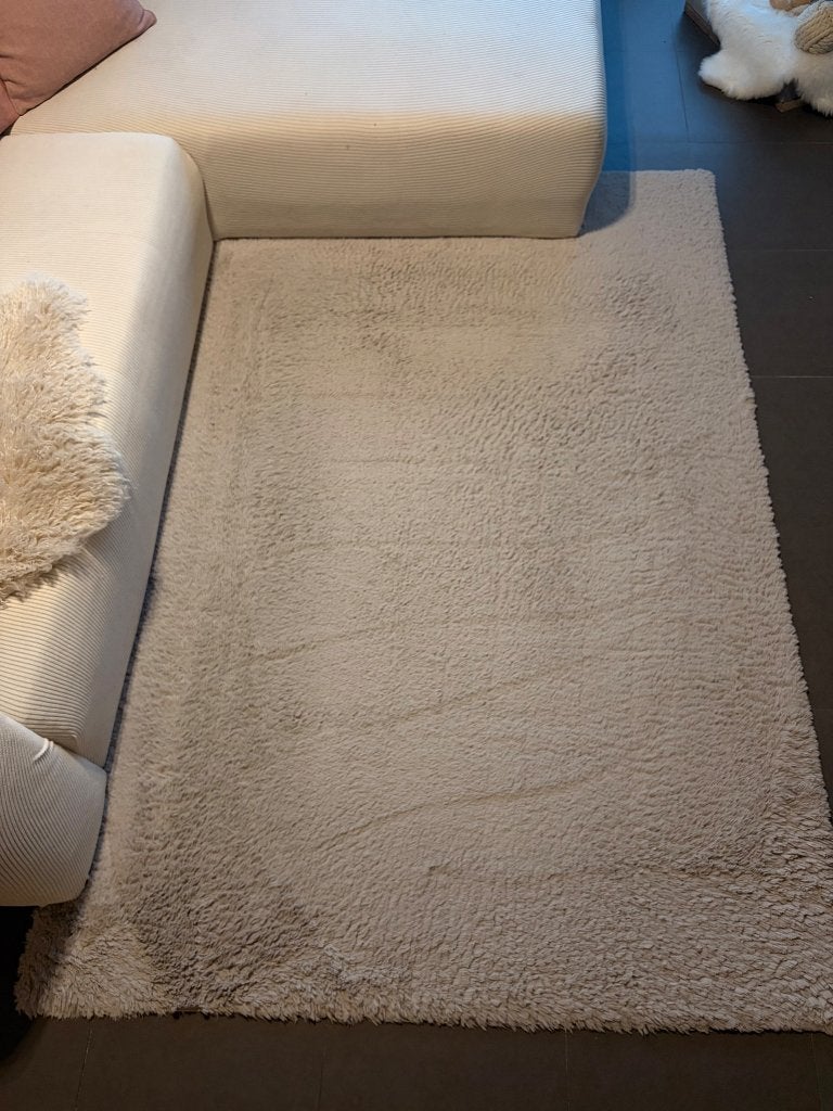 Tapis à poils longs, Modern gezellig, Gris, 200 cm ou plus, 150 à 200 cm