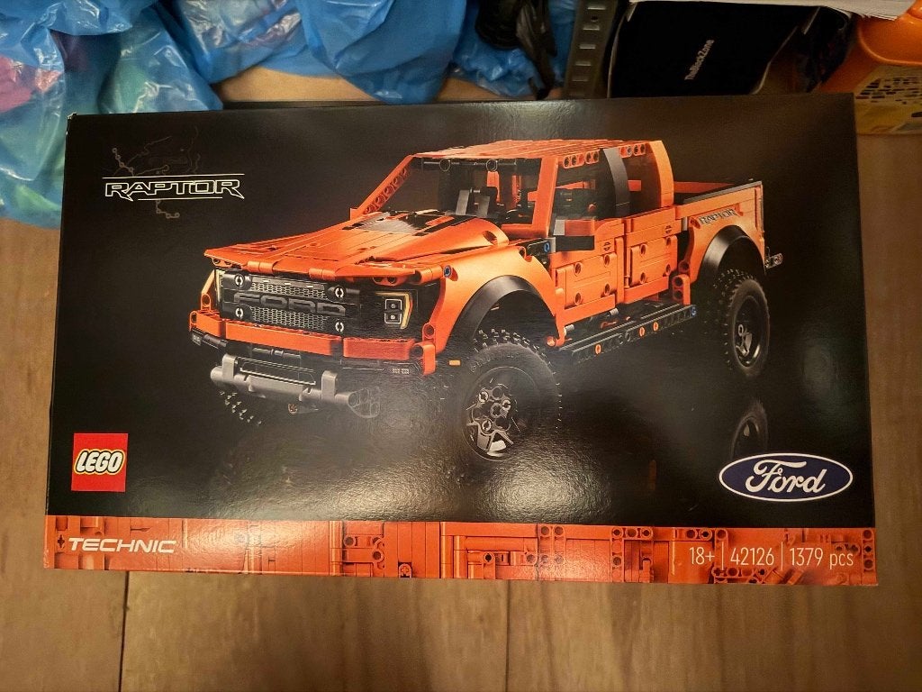 LEGO Technic 42126 Ford F-150 Raptor NIB, Kinderen en Baby's, Lego, Nieuw, Ophalen of Verzenden, Technic