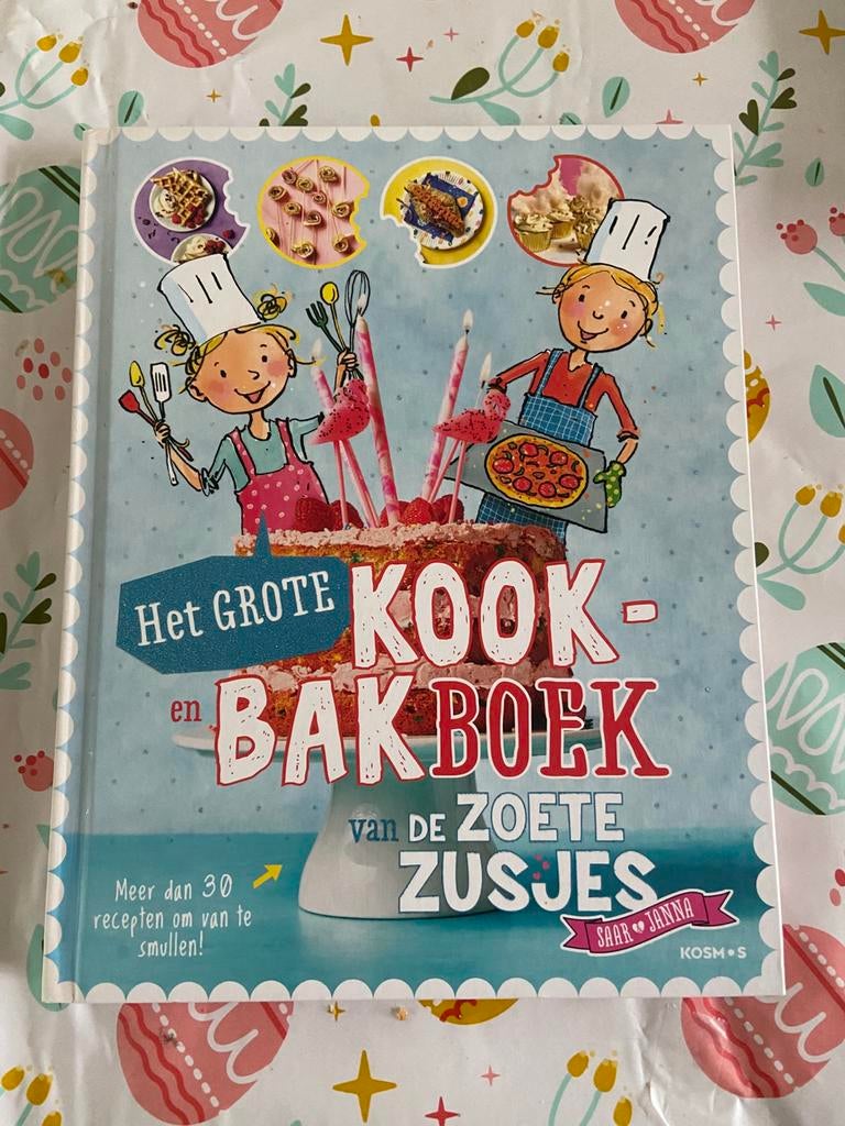 De Zoete Zusjes - Het grote kook en bakboek (kinderen), Ophalen, Overige typen, Zo goed als nieuw, Europa