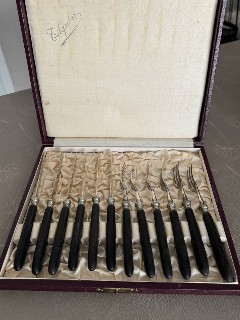 Set de couverts Tilquin dans son étui d'origine, Enlèvement ou Envoi
