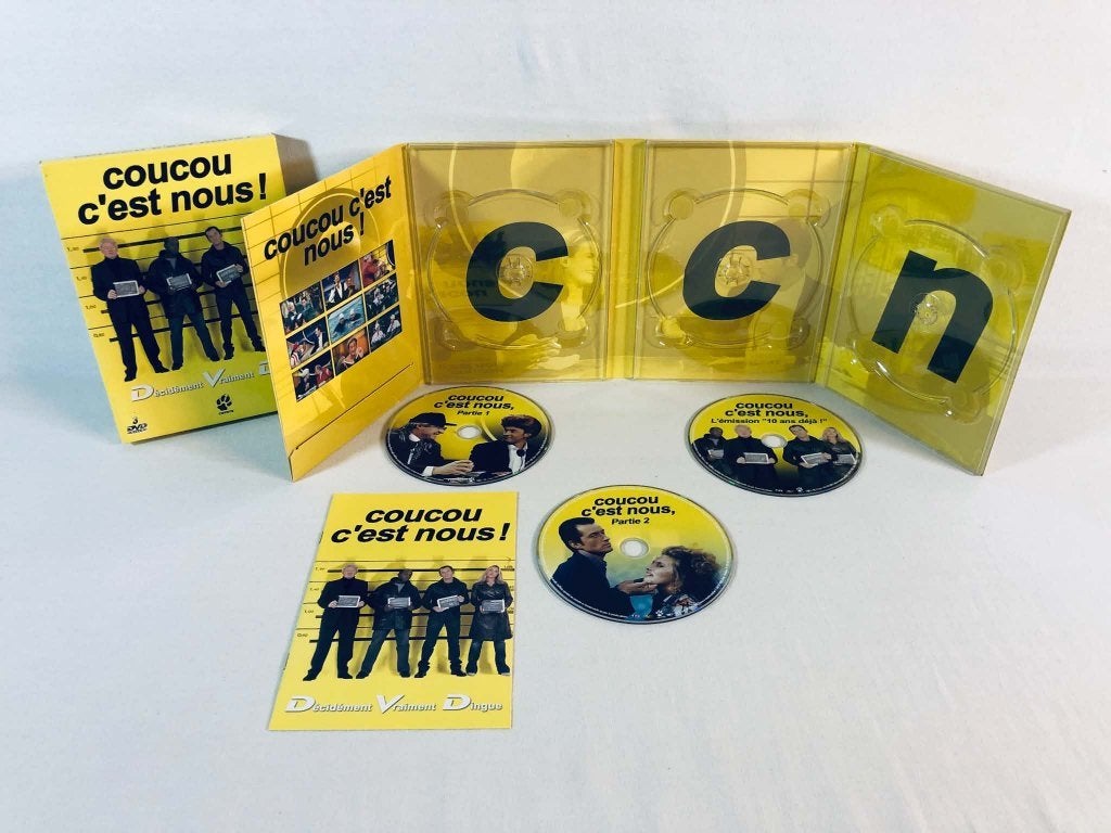 Hallo doos, wij zijn het! DVD FR Compleet Zeer goede staat, Gebruikt, Verzenden, Alle leeftijden, Stand-up comedy