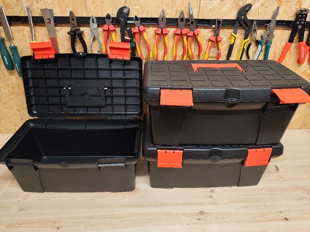 Opbergkoffers, dominoblok, dakdragers, bloembakken, enz..., Enlèvement
