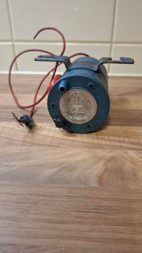 Maserati compressor voor claxon, Ophalen