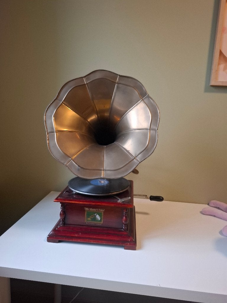 grammofoon his masters voice, Antiquités & Art, Antiquités | TV & Hi-Fi, Enlèvement