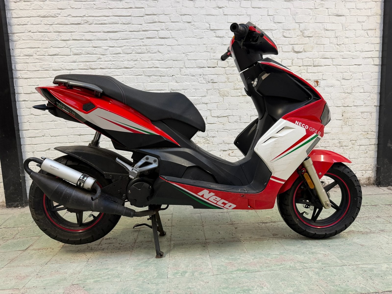 Neco GPX 50cc B klasse tweetakt, Vélos & Vélomoteurs, Classe B (45 km/h), Enlèvement, Utilisé, Deux-temps