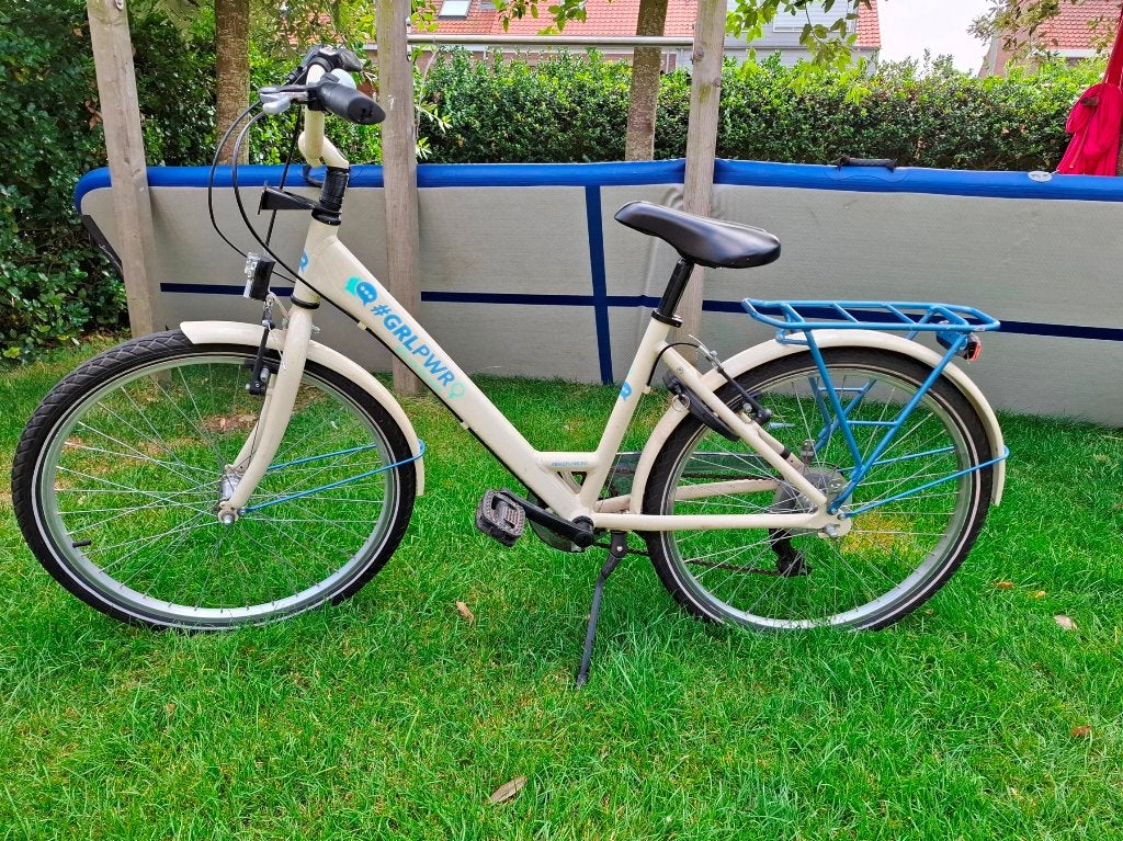 Fiets kind 6-12 jaar, Fietsen en Brommers, Ophalen, Gebruikt, Handrem