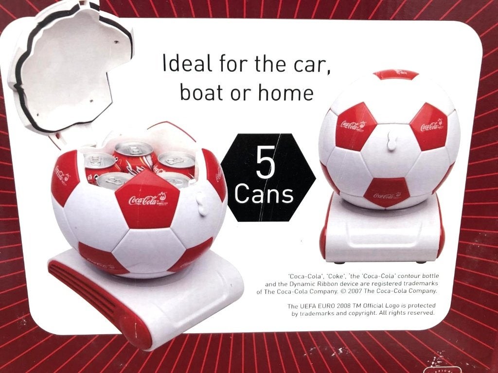 Refroidisseur/chauffage pour football Coca Cola, Collections, Enlèvement ou Envoi, Utilisé