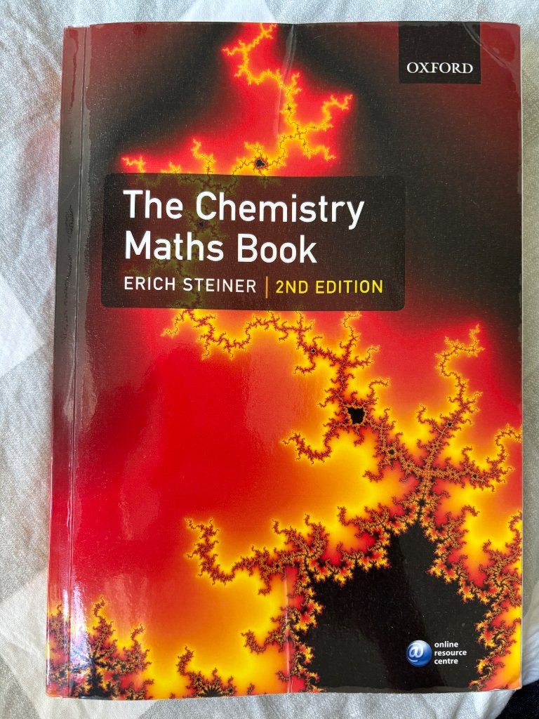 The Chemistry Maths Book 2nd edition, Boeken, Ophalen of Verzenden, Zo goed als nieuw, Hoger Onderwijs, Steiner